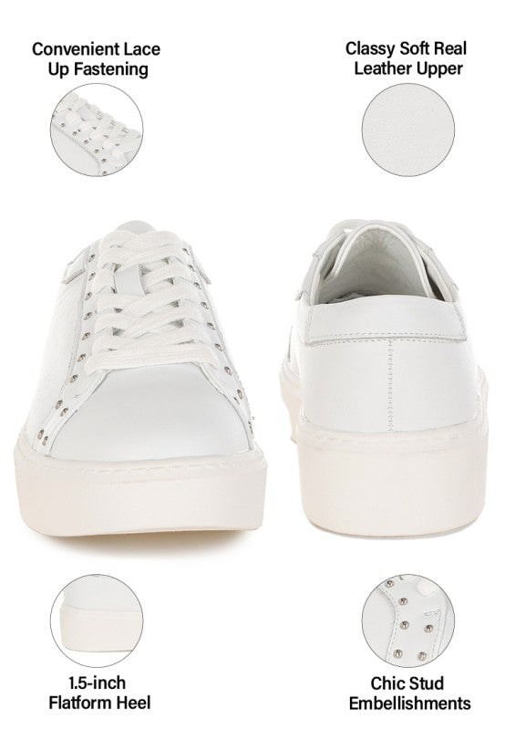 Strider Studs Embellished Chunky Sneakers