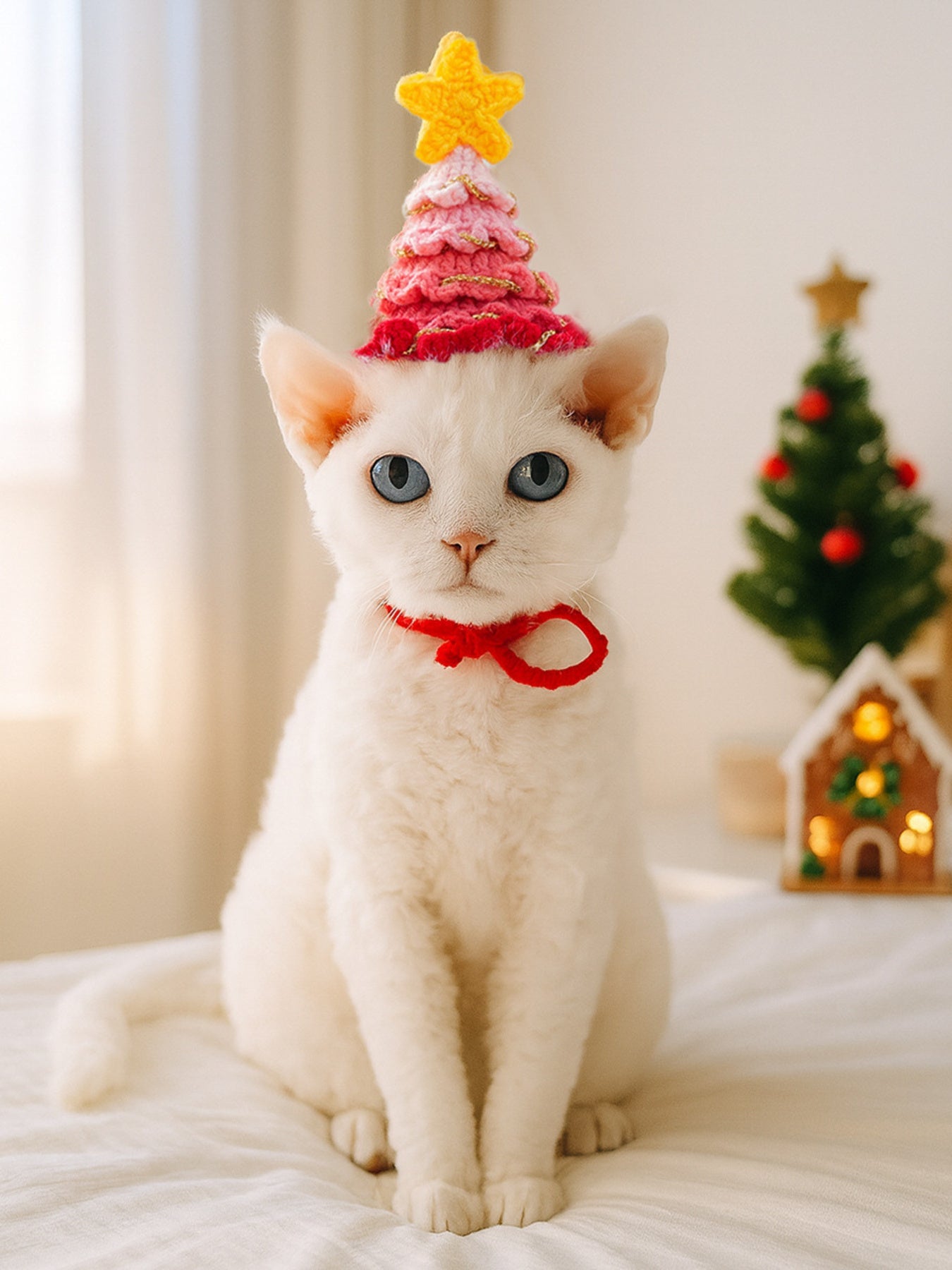Crochet Knit Pet Hat - Loving It Shop