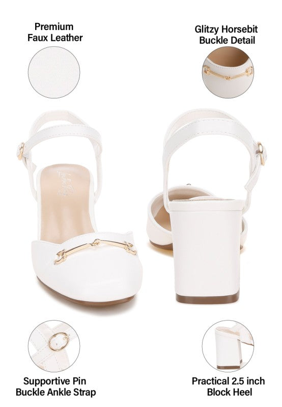 Blitz Close Toe Buckled Sandals