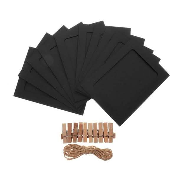 10-Piece: 3 Inch DIY Creative Wall Hanging Photo Frame