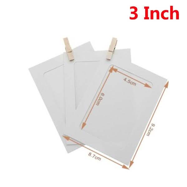10-Piece: 3 Inch DIY Creative Wall Hanging Photo Frame