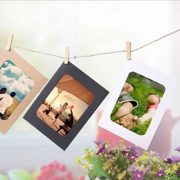 10-Piece: 3 Inch DIY Creative Wall Hanging Photo Frame