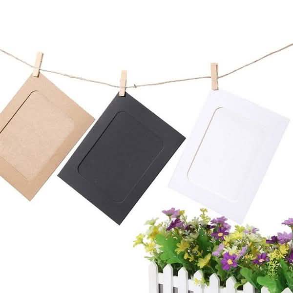 10-Piece: 3 Inch DIY Creative Wall Hanging Photo Frame