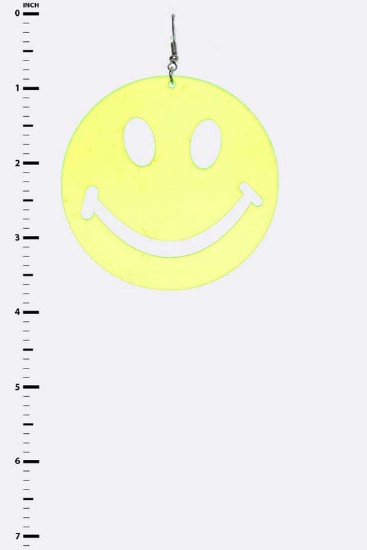 Oversize Plexiglass Cutout Happy Face Drop - Loving It Shop