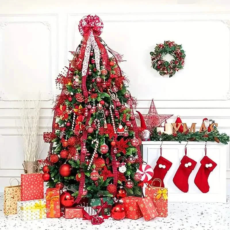 12-Piece Set: Large Sparkling Glittering Sequins Foam Ball Ornaments