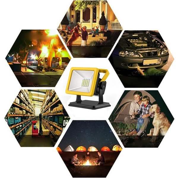 180° Rotatable Flood Lights