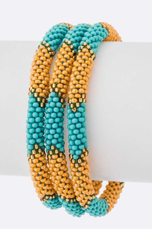 Nepal Roll On Friendship Bracelet Set - Loving It Shop