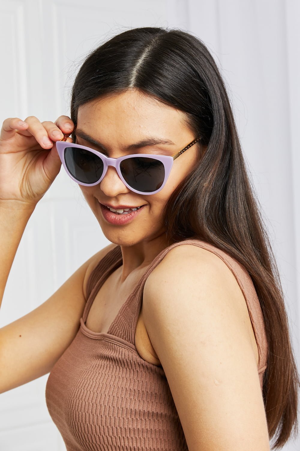 Cat - Eye Acetate Frame Sunglasses - Loving It Shop