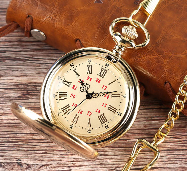 Quartz Pocket Watch - Stylish Gift for Mother&