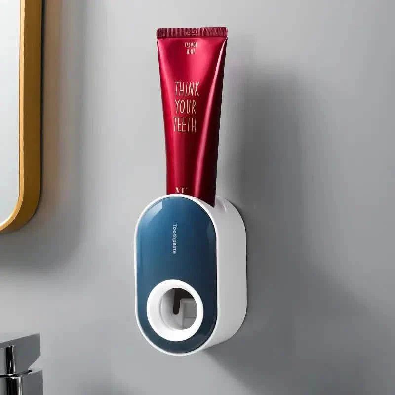 2-Pack: Wall-Mounted Automatic Toothpaste Dispenser