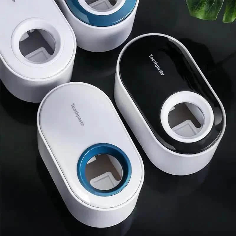 2-Pack: Wall-Mounted Automatic Toothpaste Dispenser