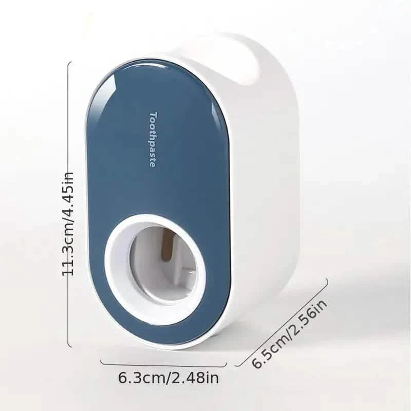 2-Pack: Wall-Mounted Automatic Toothpaste Dispenser