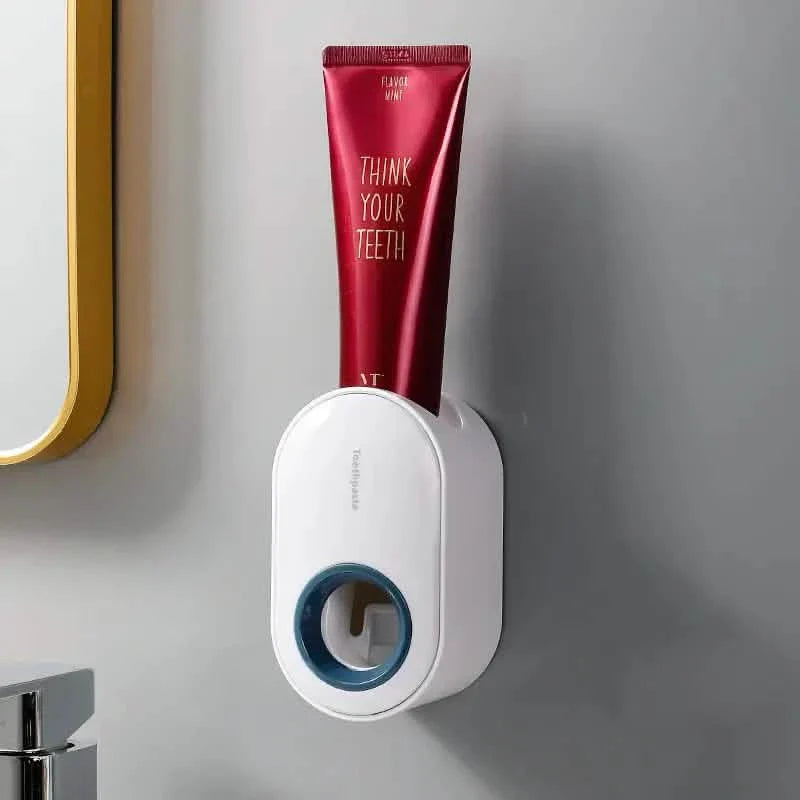 2-Pack: Wall-Mounted Automatic Toothpaste Dispenser