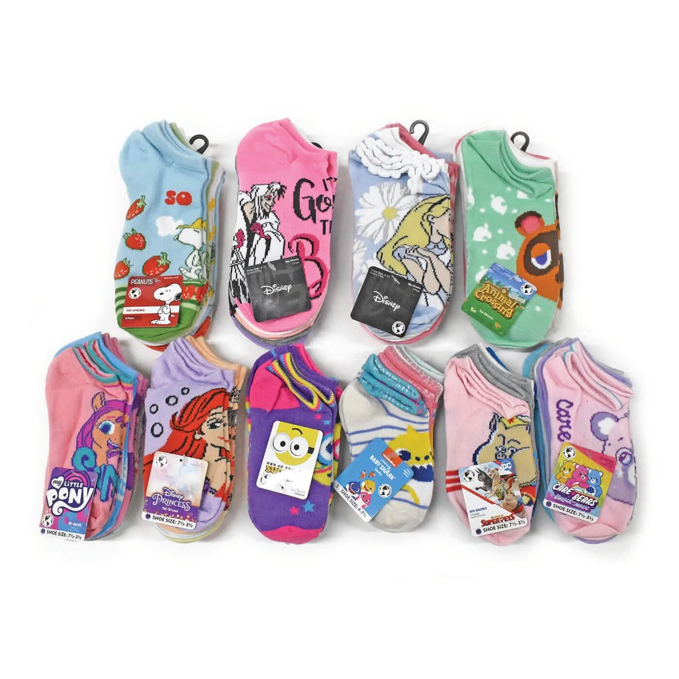 20-Pair: Licensed Assorted Kids&