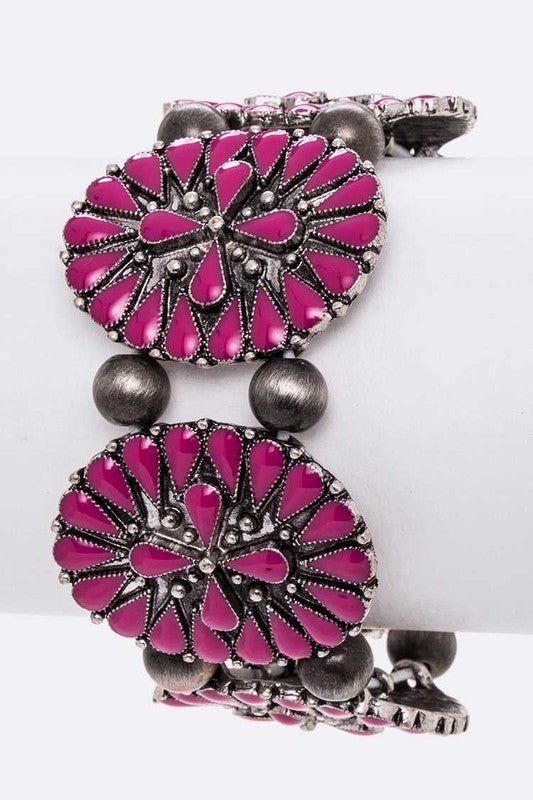 Genuine Stone Western Iconic Bracelet - Loving It Shop