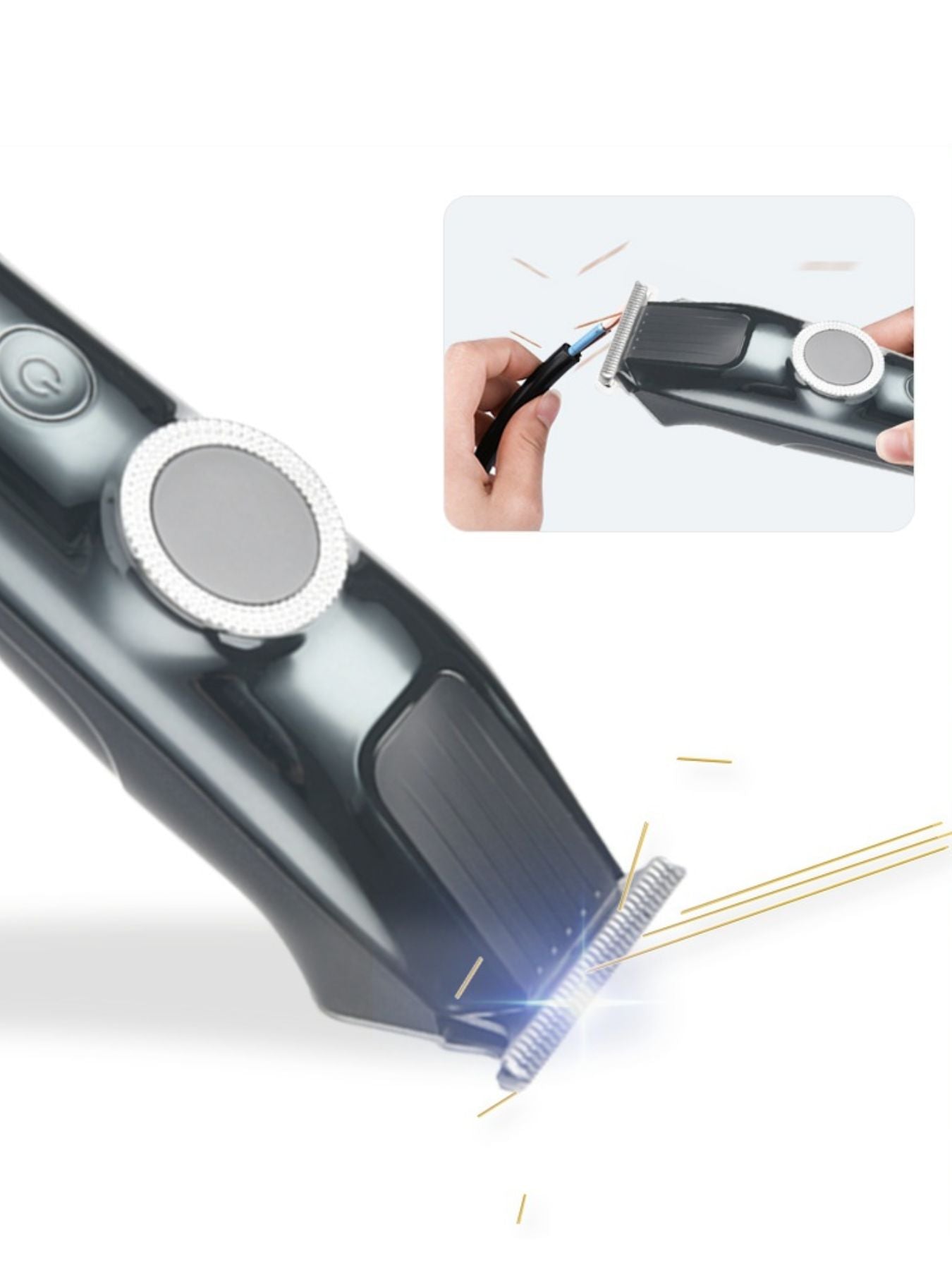 Cordless Hair Clipper with LED Display - Loving It Shop