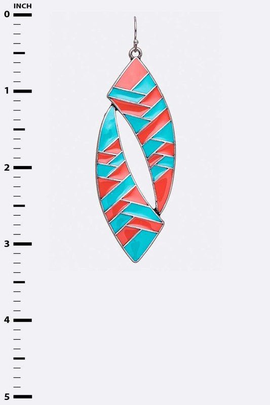 Enamel Iconic Earrings - Loving It Shop