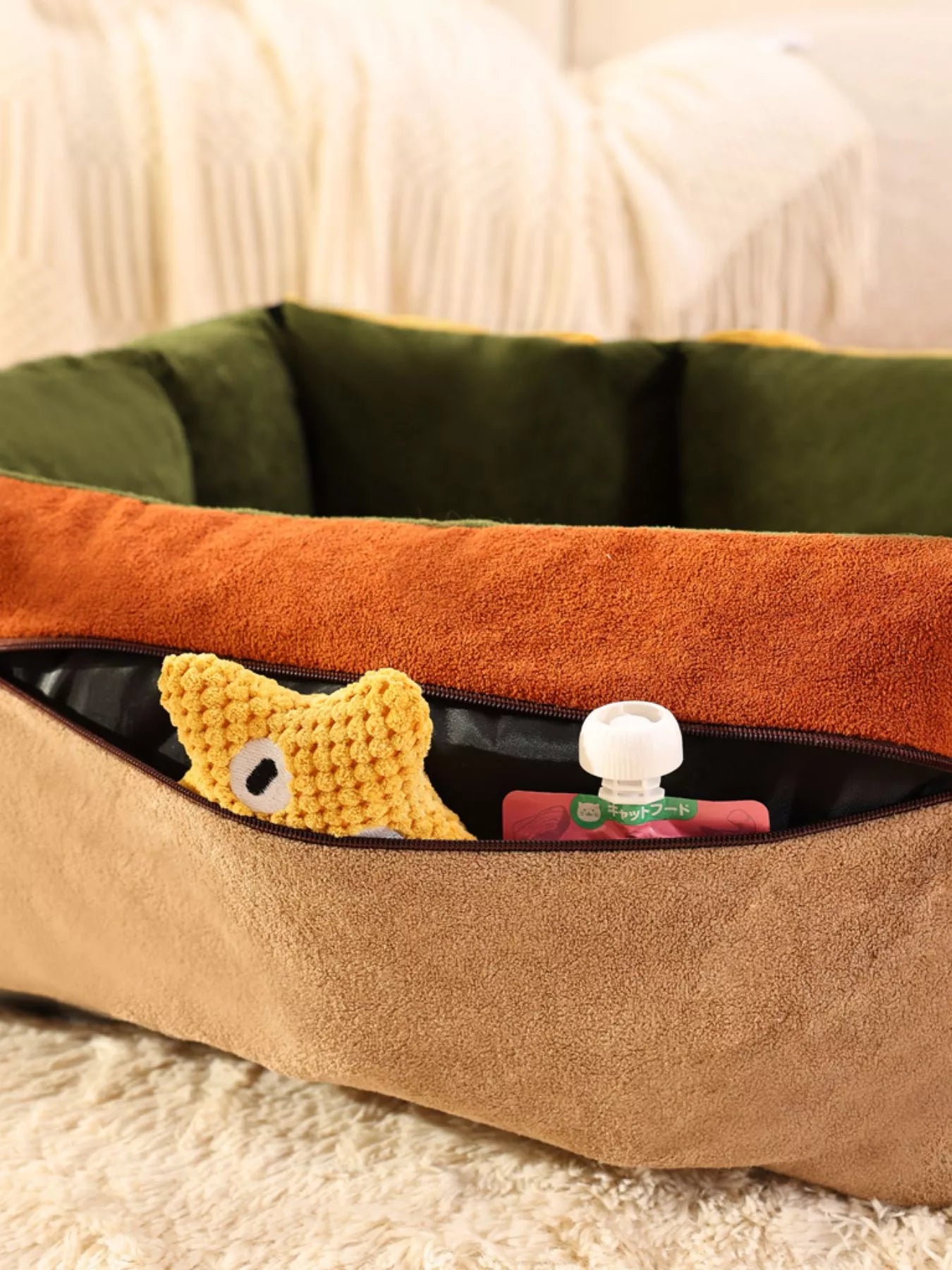 Comfortable & Secure Pet Car Seat Bed - Loving It Shop