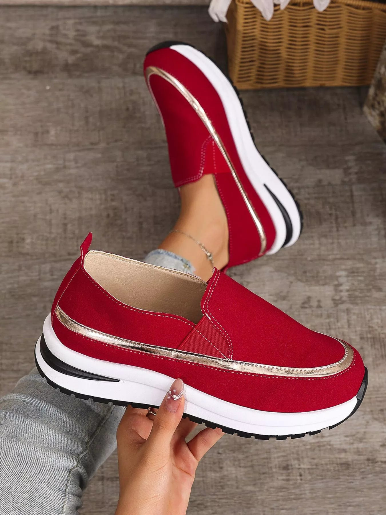 Round Toe Platform Loafers - Loving It Shop