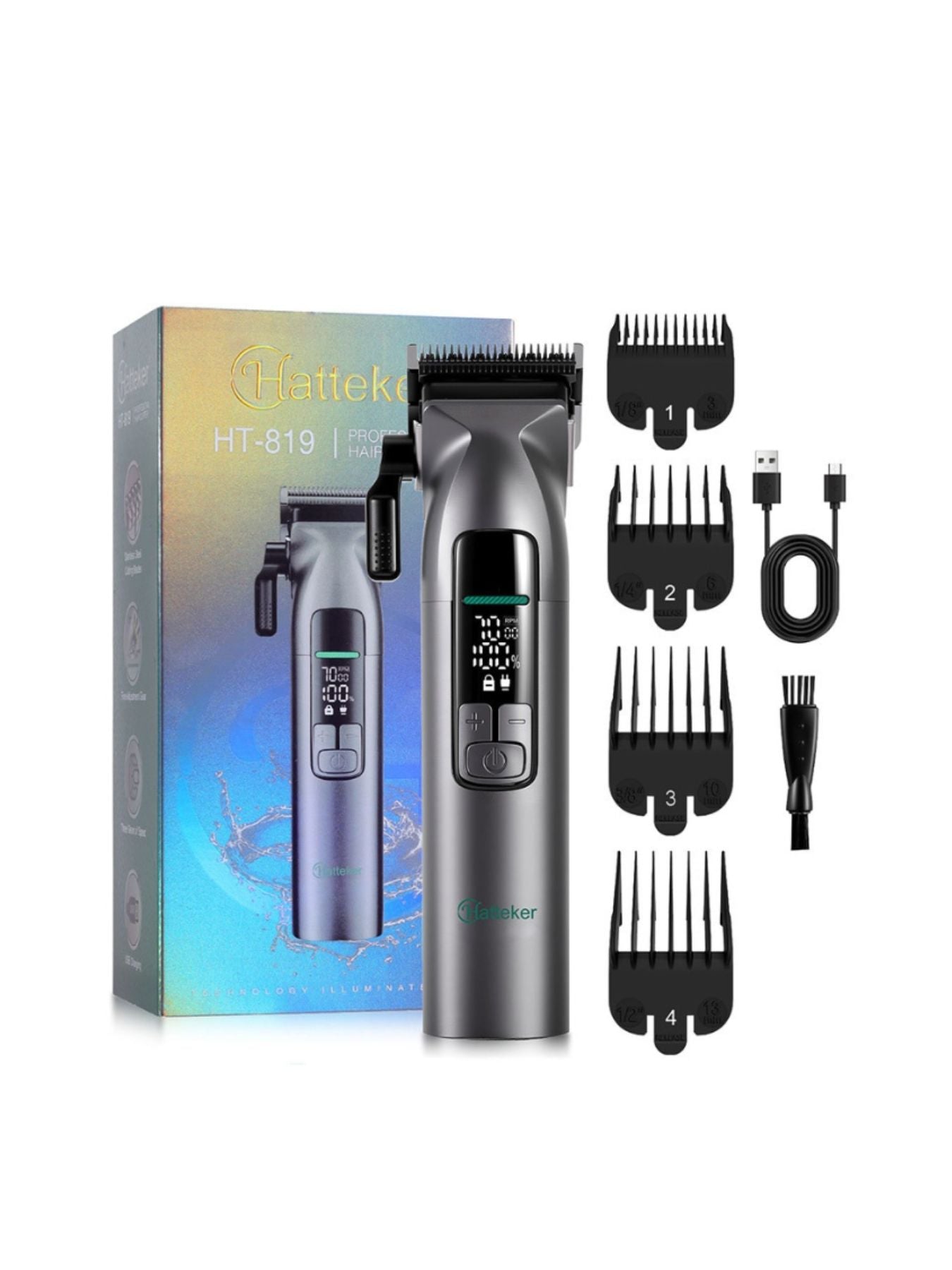 Cordless Hair Clipper with LED Display - Loving It Shop