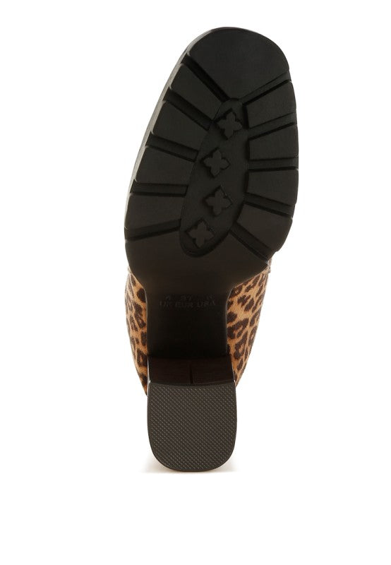 SONIA BLOCK HEELED BOOTS
