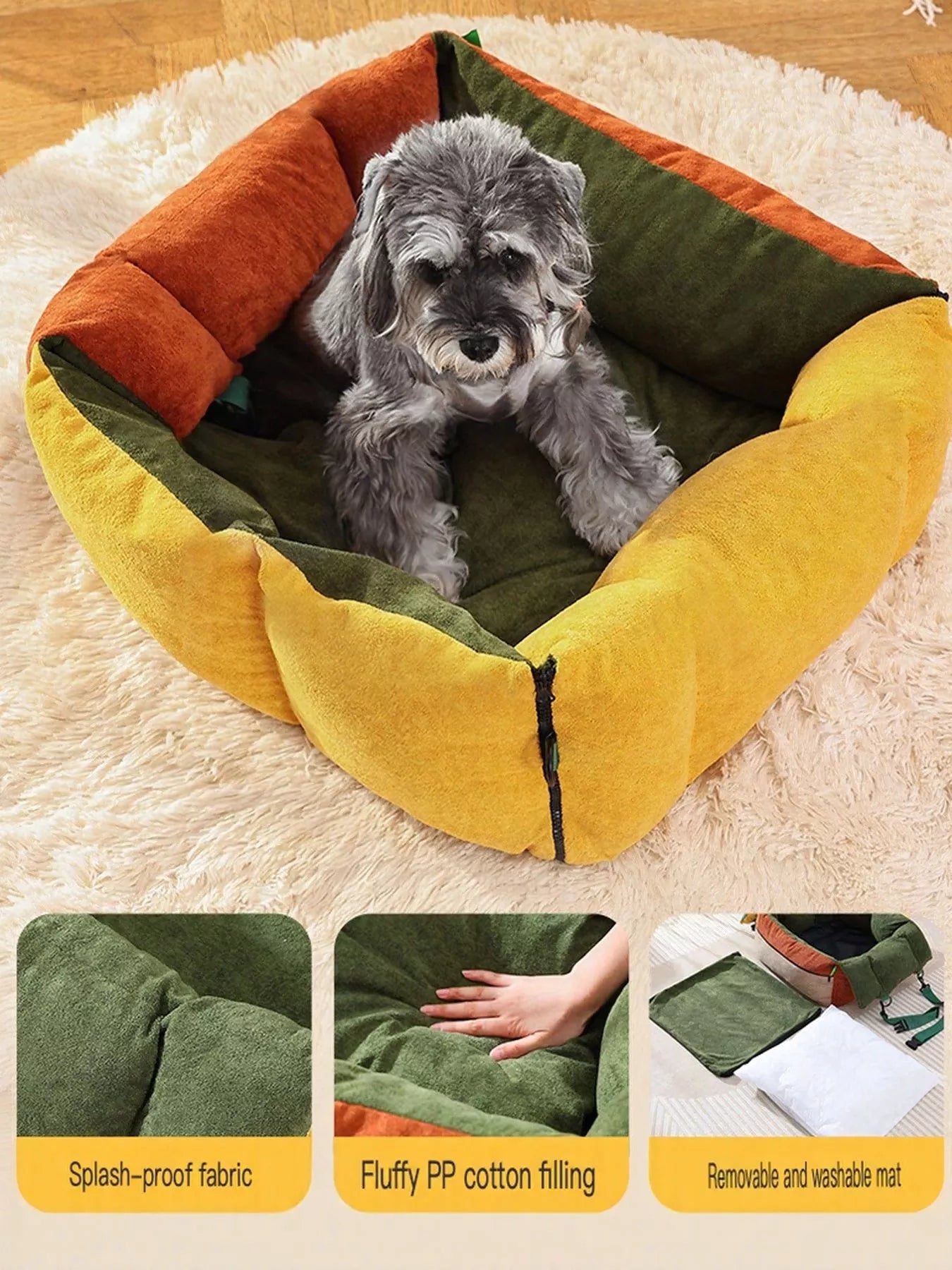 Comfortable & Secure Pet Car Seat Bed - Loving It Shop