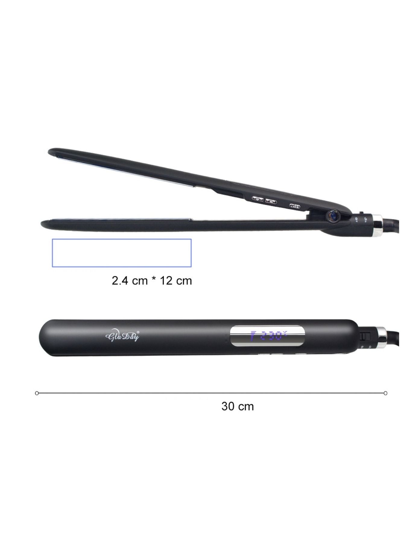 Digital Display Hair Straightener - Loving It Shop