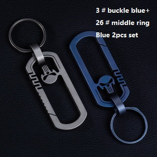 Titanium Alloy Keychain Fashionable Men&