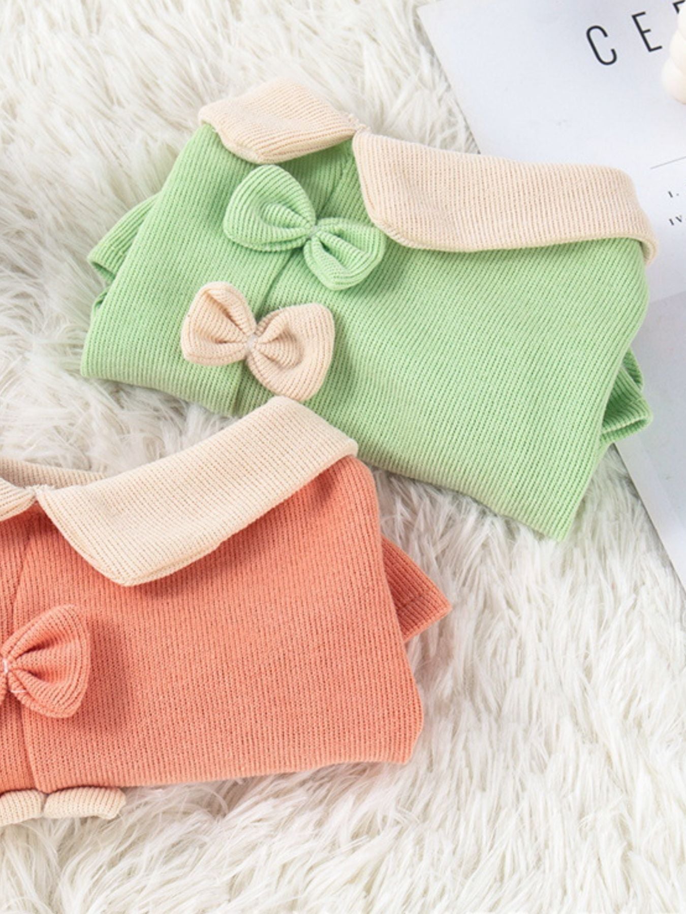 Bow Decor Pet Top - Loving It Shop