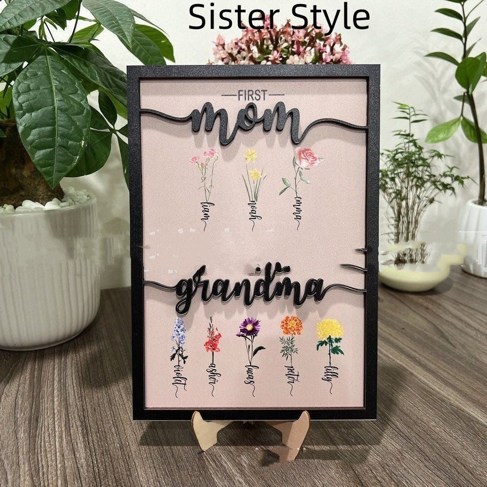 Photo Frame Gift Decoration Mother&