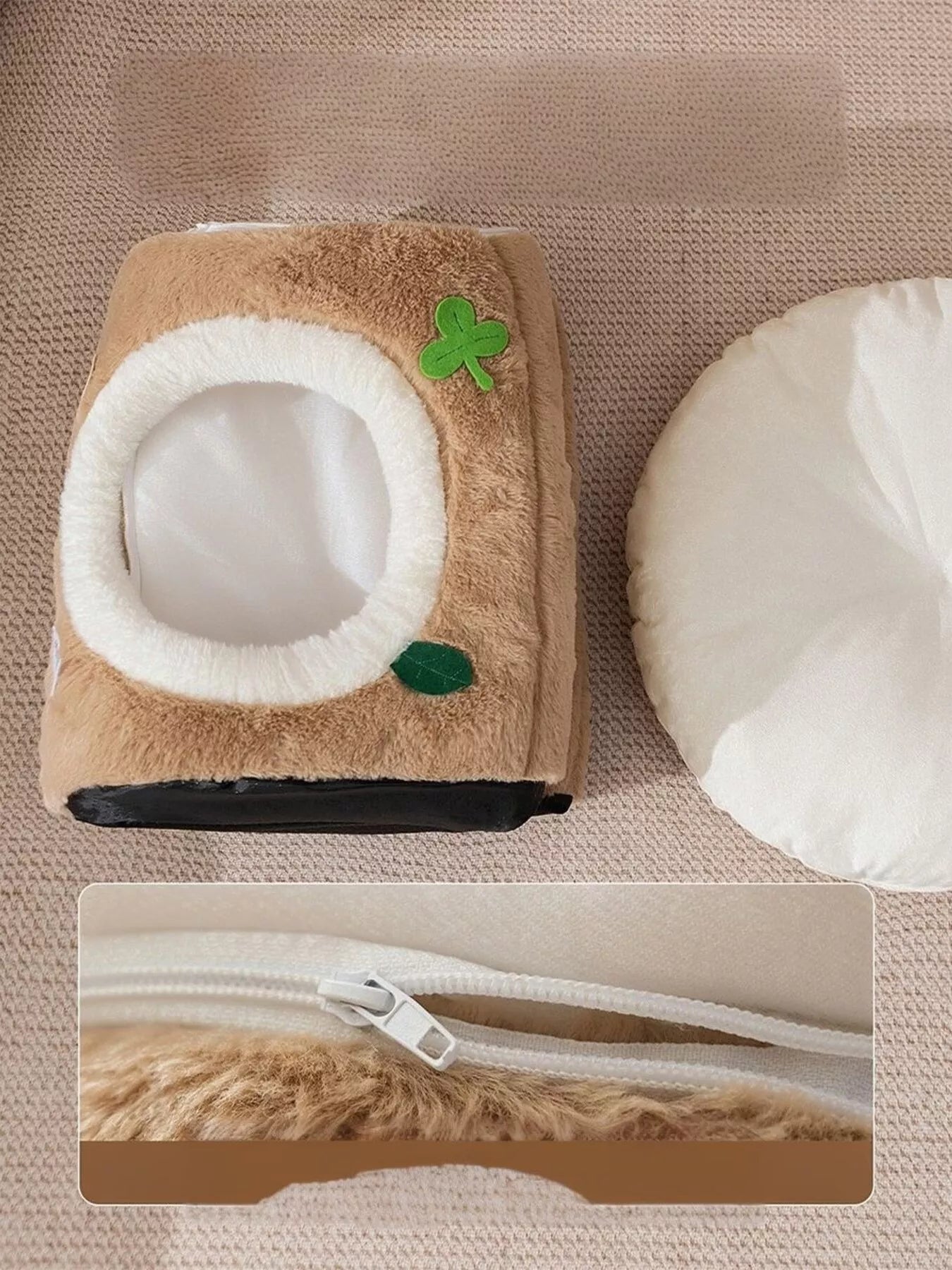 Cozy Tree Stump Pet Nest - Loving It Shop
