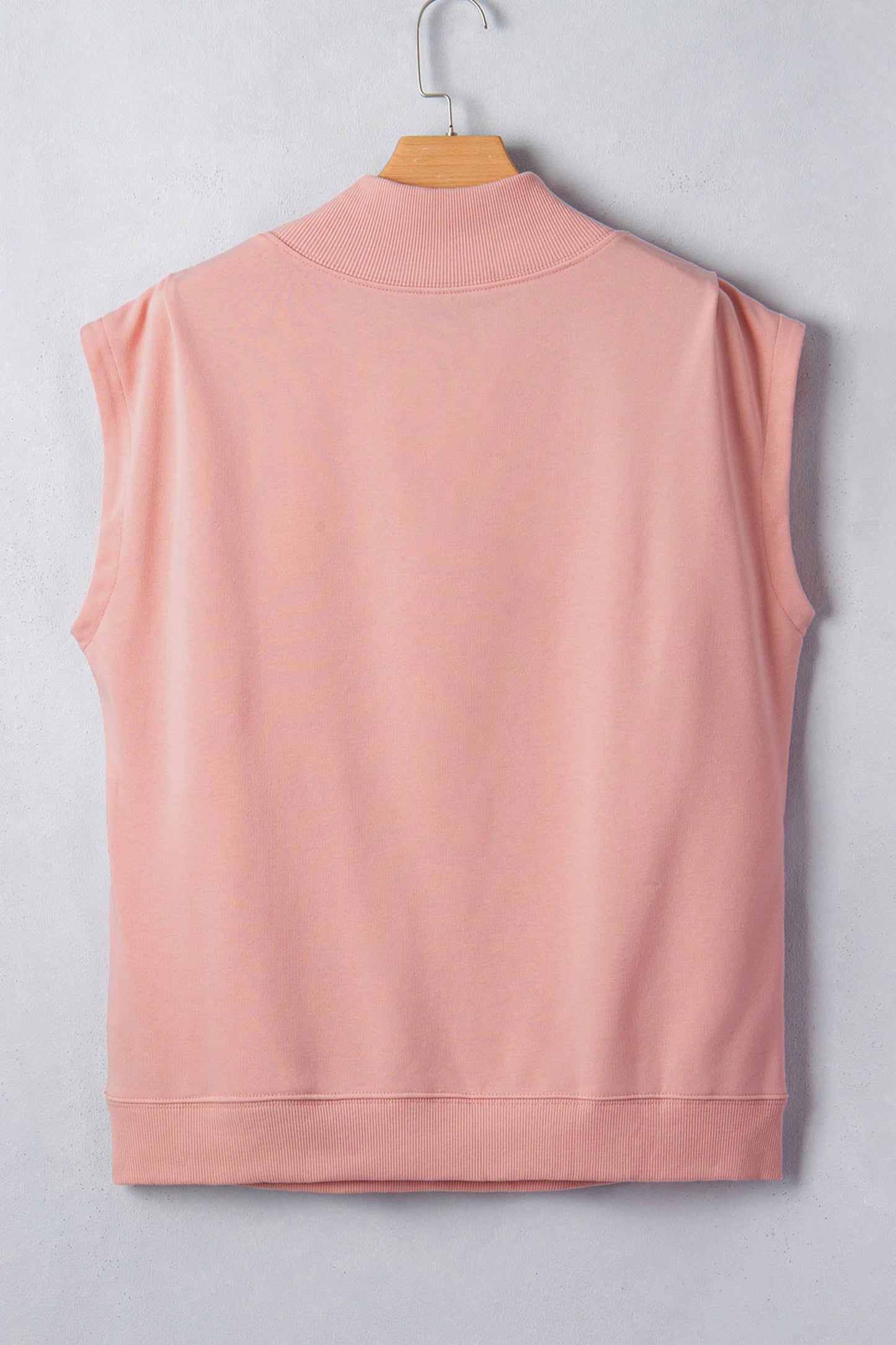 Pink Lake Weekend Graphic High Neck Short Sleeve Top - Loving It Shop