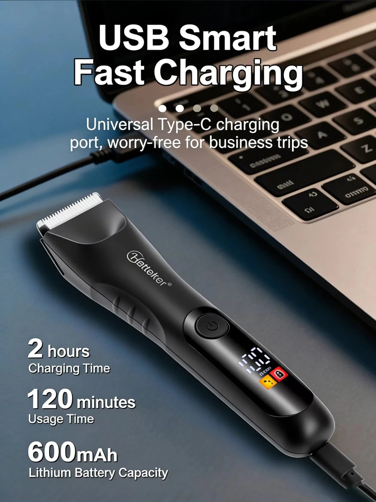 Ceramic Blade Portable Waterproof Hair Removal - Loving It Shop