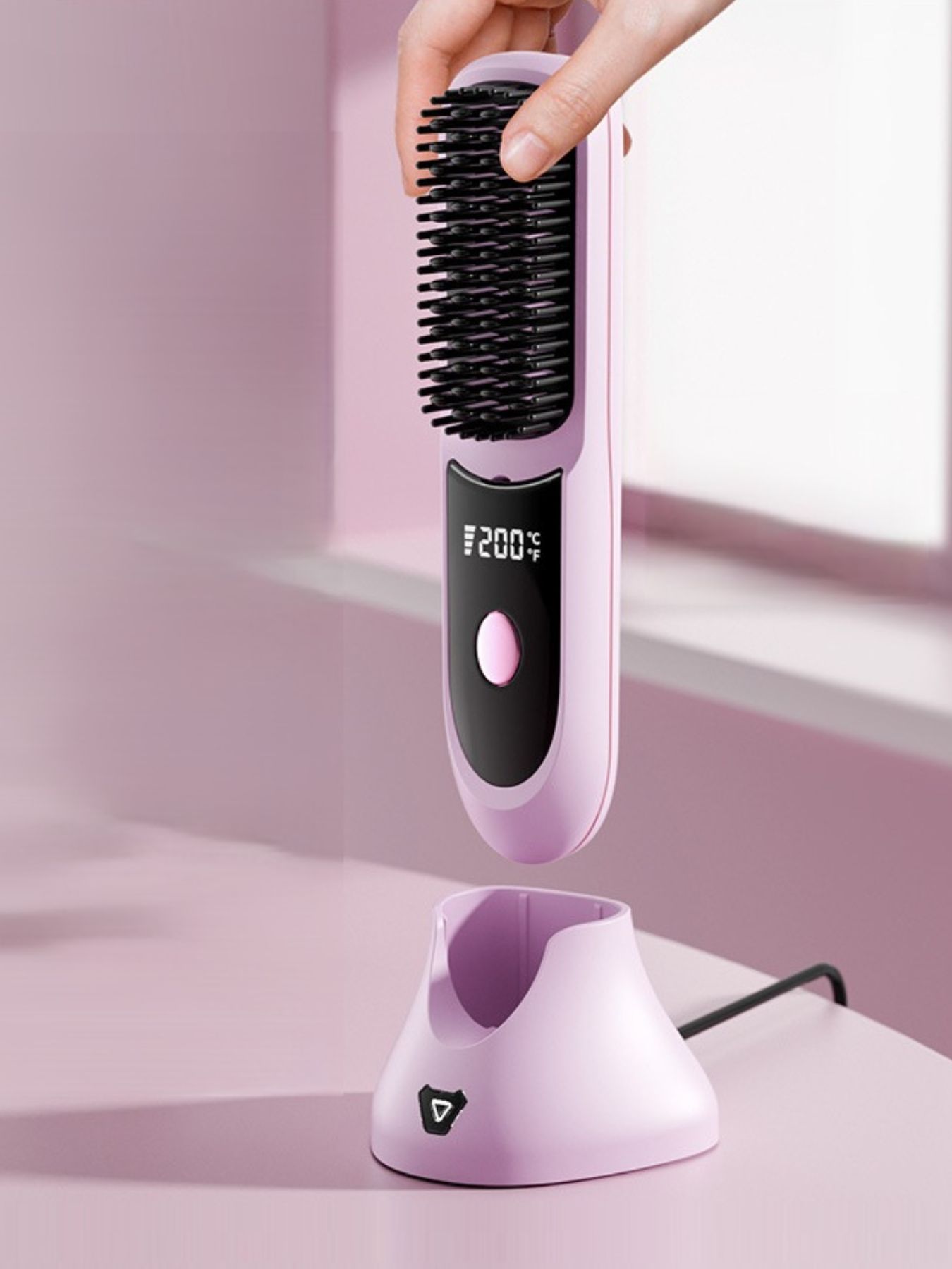 Fast Heating Anti - Scald Straightening Comb - Loving It Shop