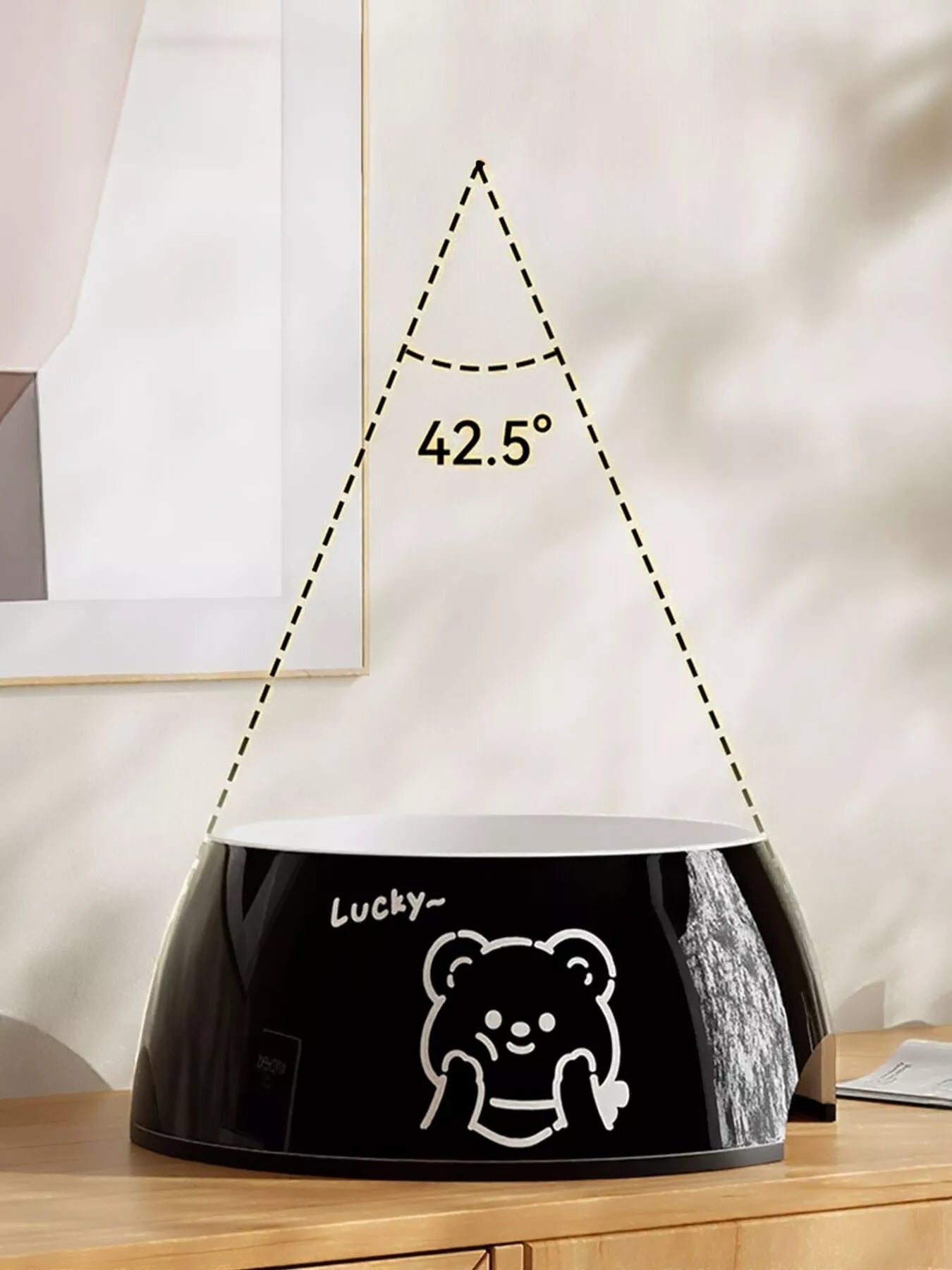 Cute Cartoon Pattern Pet Bowl - Loving It Shop