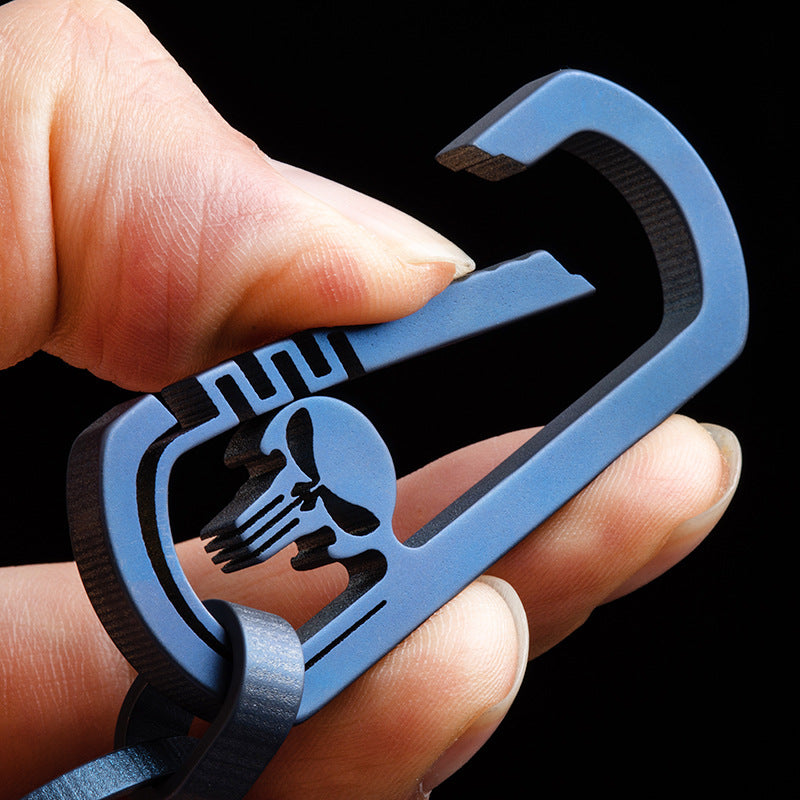 Titanium Alloy Keychain Fashionable Men&