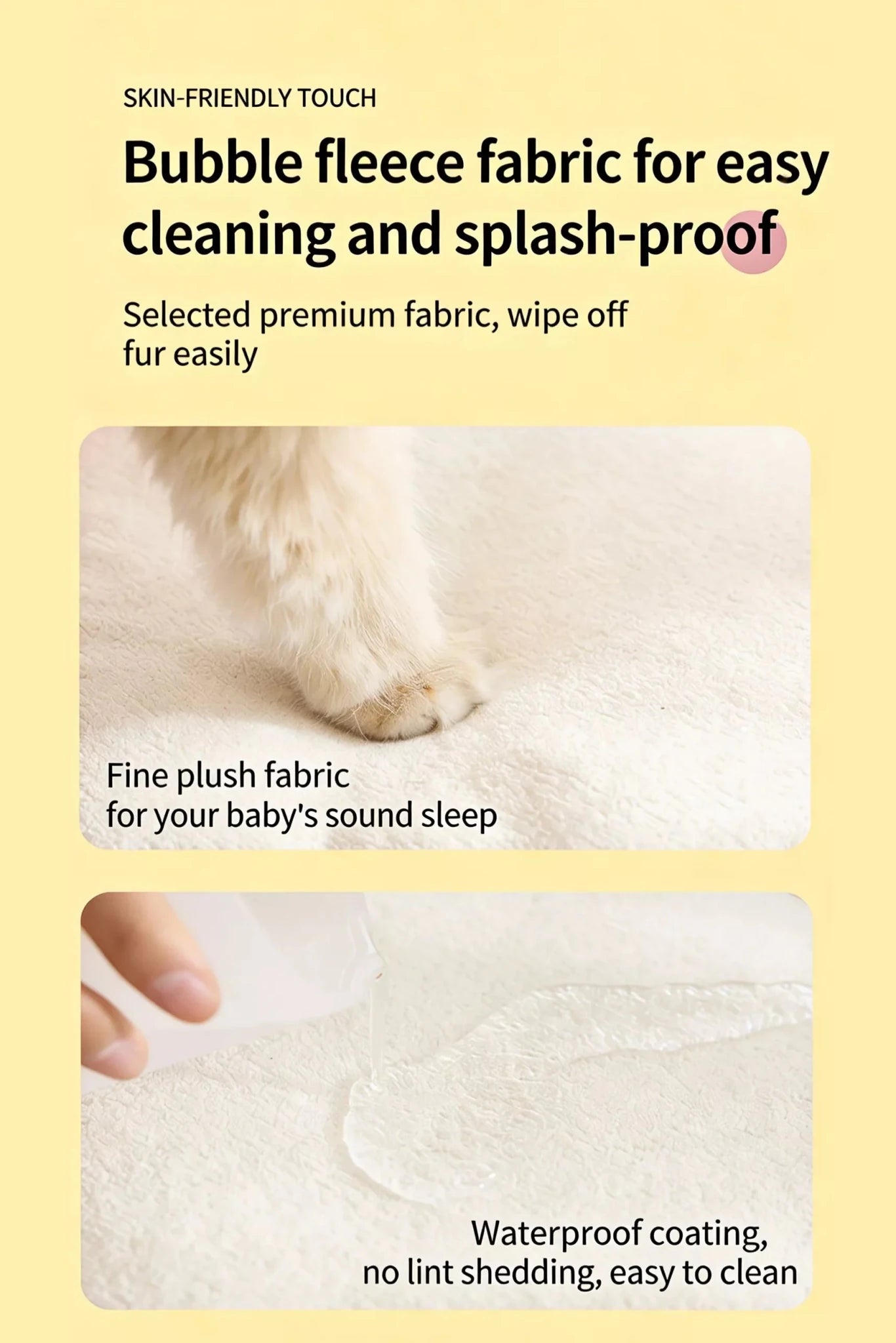 Cartoon Plaid Design Pet Mat with Bow - Loving It Shop