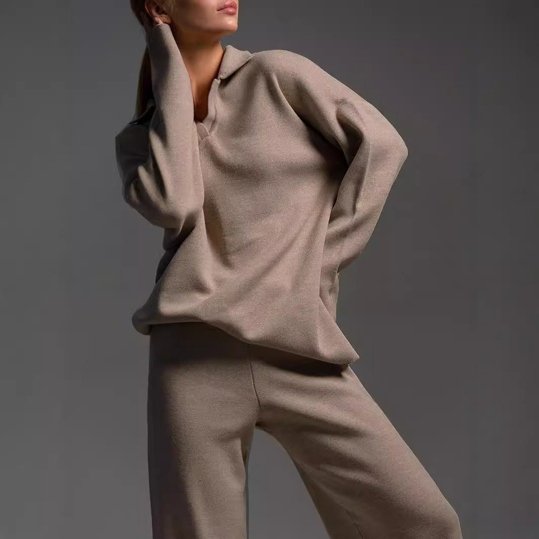 Fall Winter Two Piece Set Women&