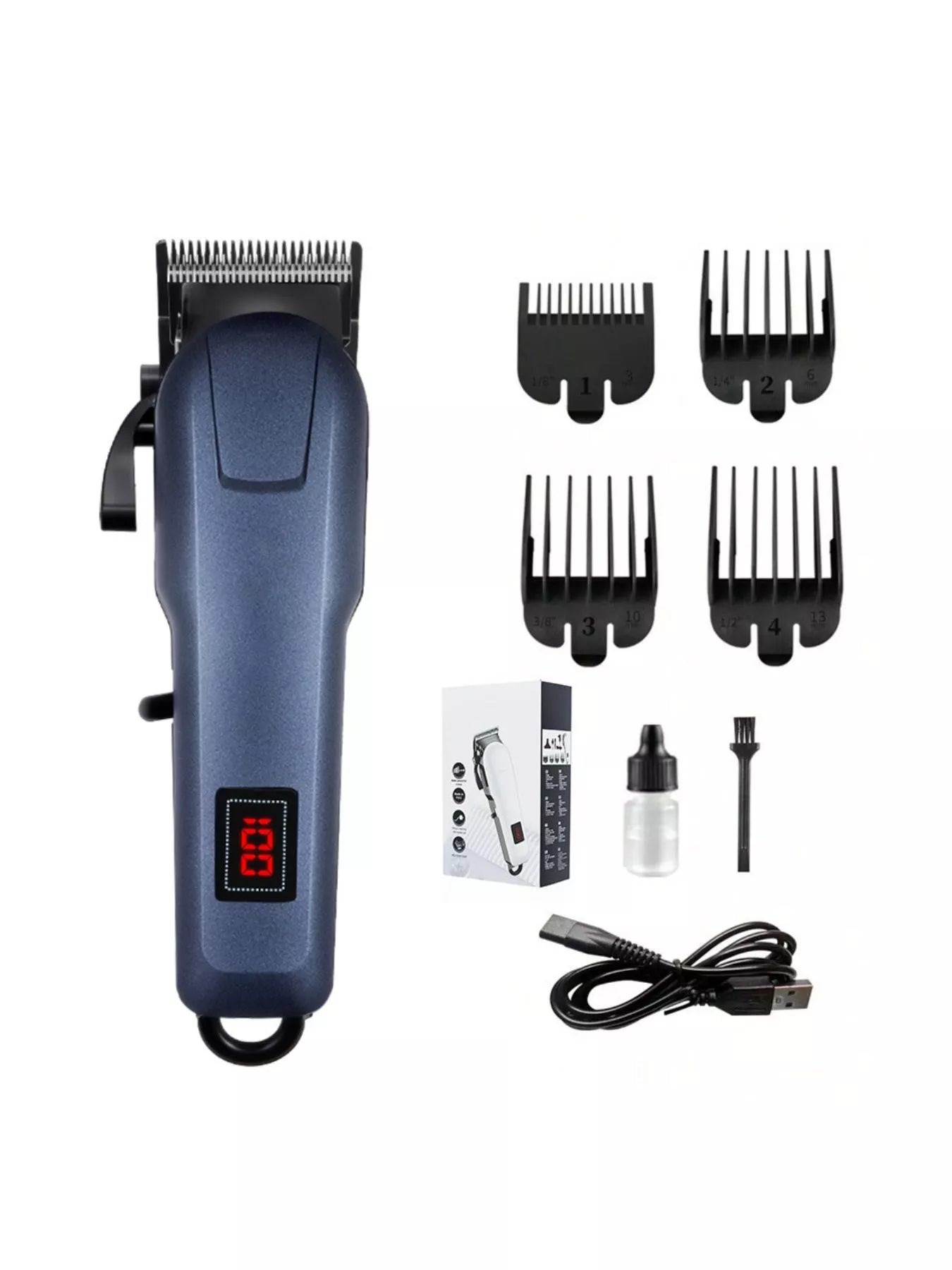 Cordless Hair Clipper with LED Display - Loving It Shop