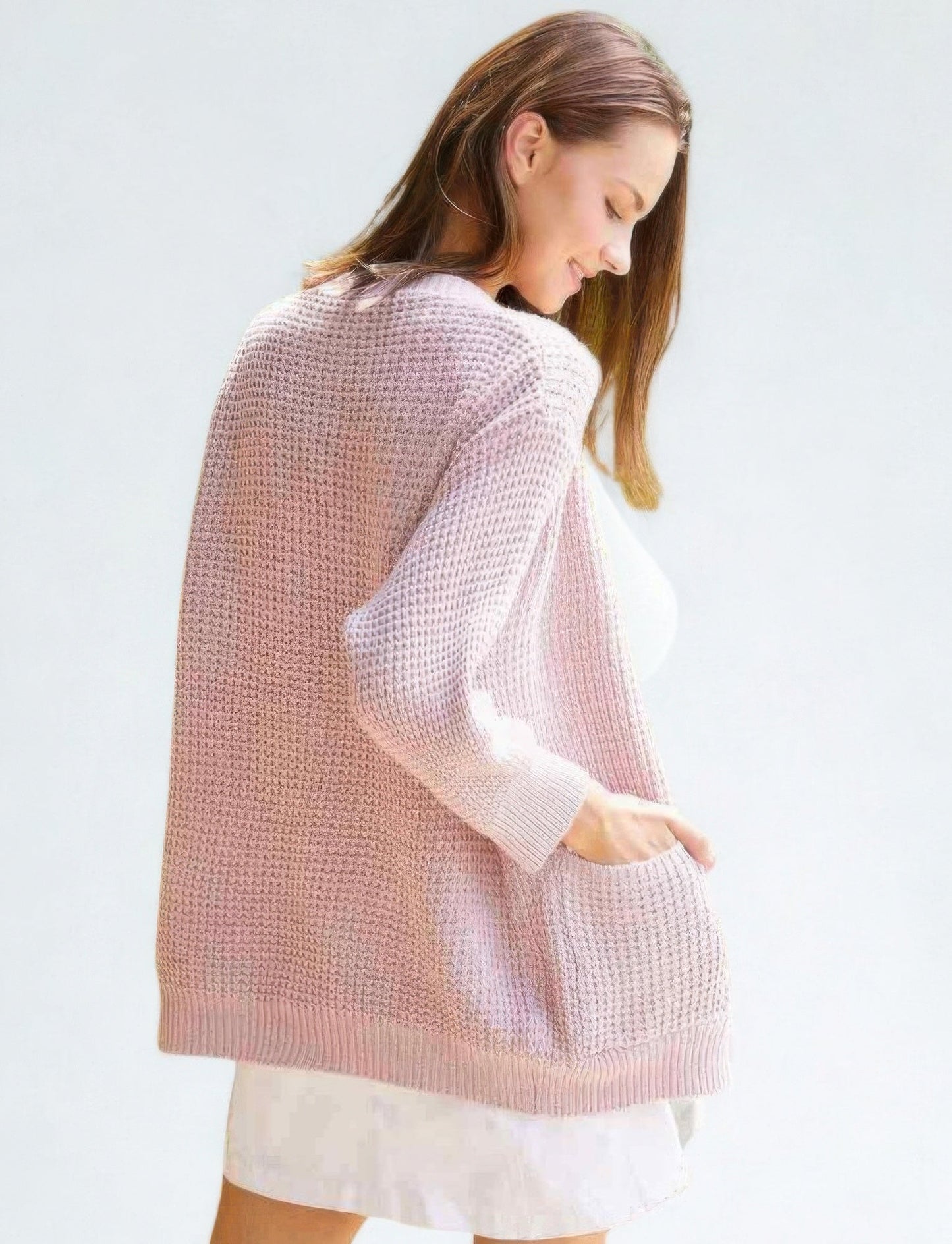 Button Down Knit Cardigan