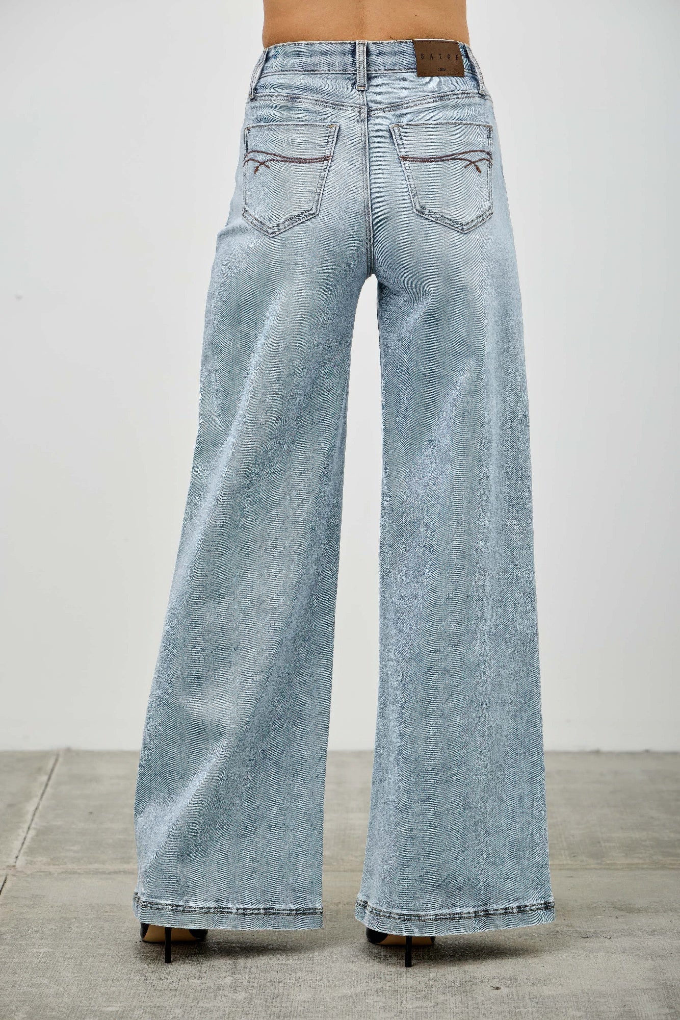 High Rise Wide Leg