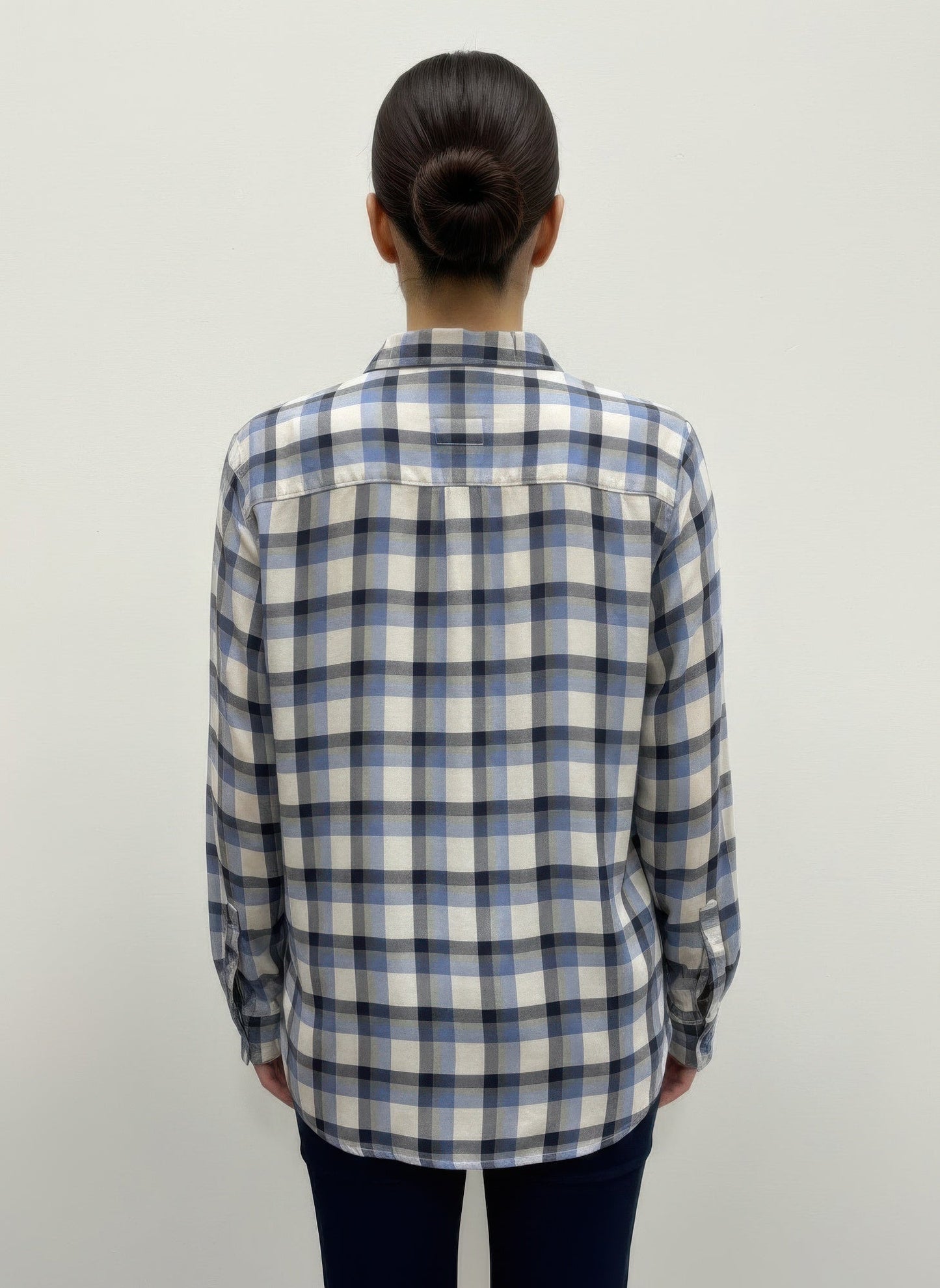 Erika Plaid Blouse