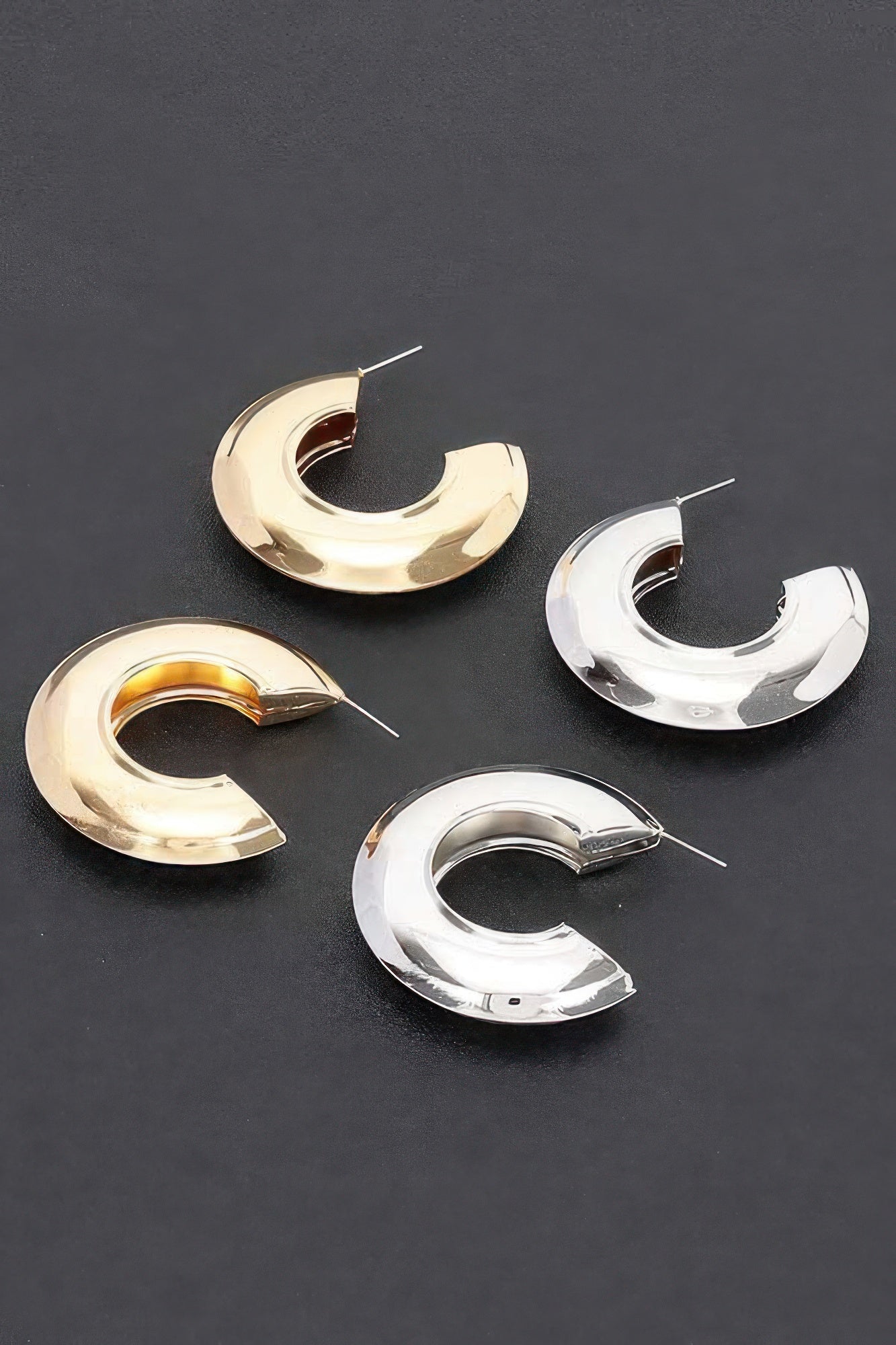 Metal Hoop Earring