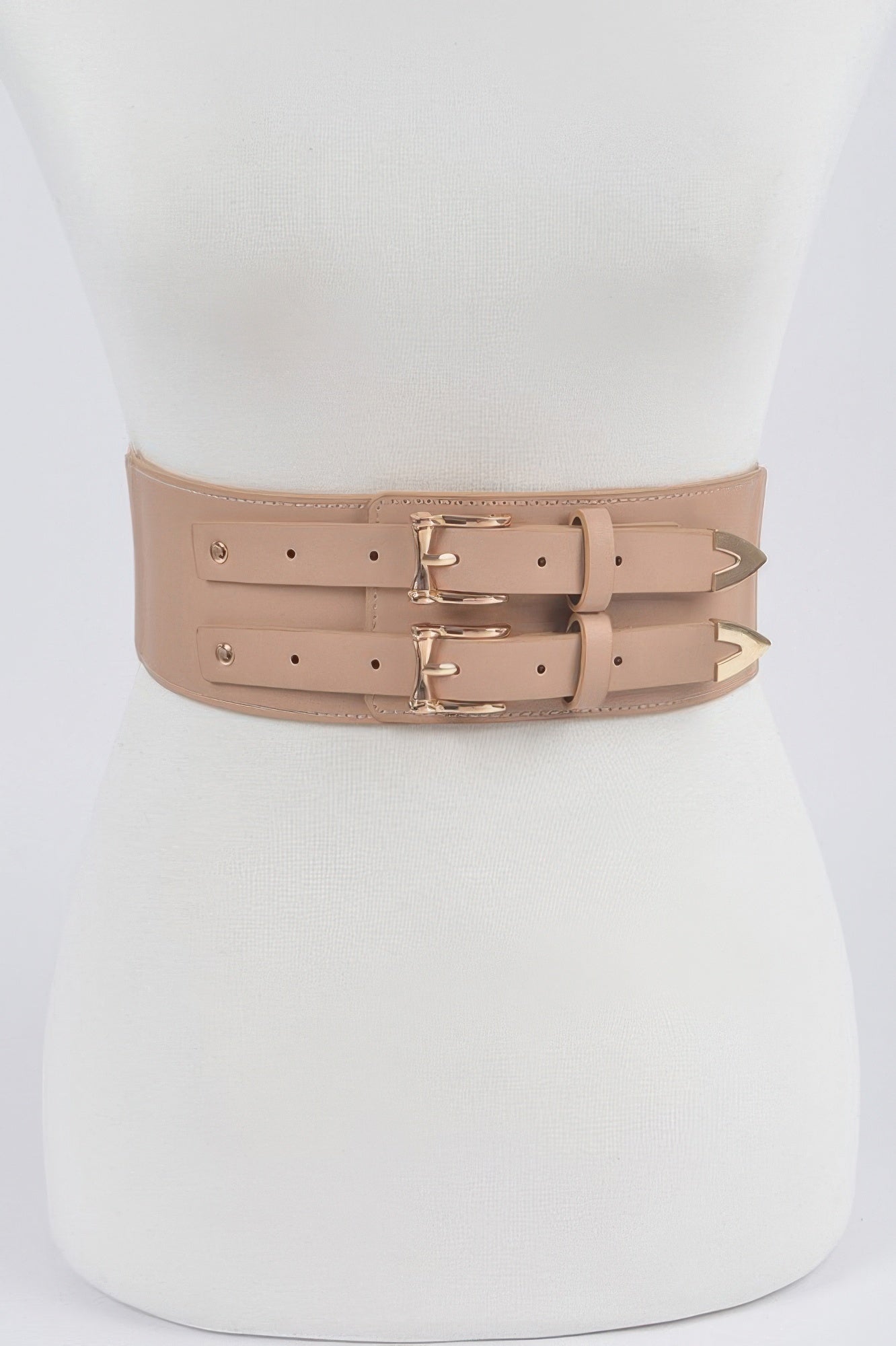Corset Stretch Belt W Two Buckles