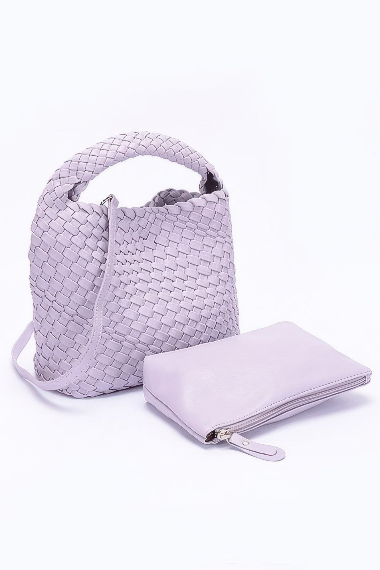 Chic Weave Set Clutch