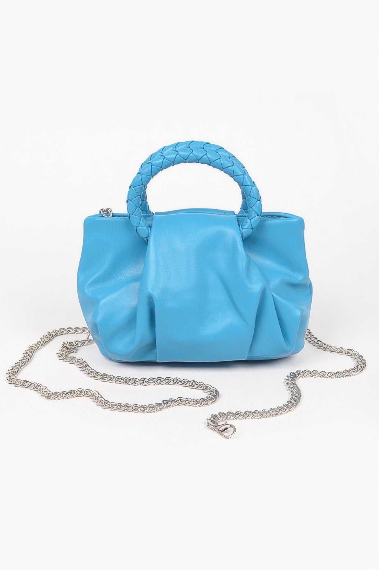 Braided Handle Crossbody Bag