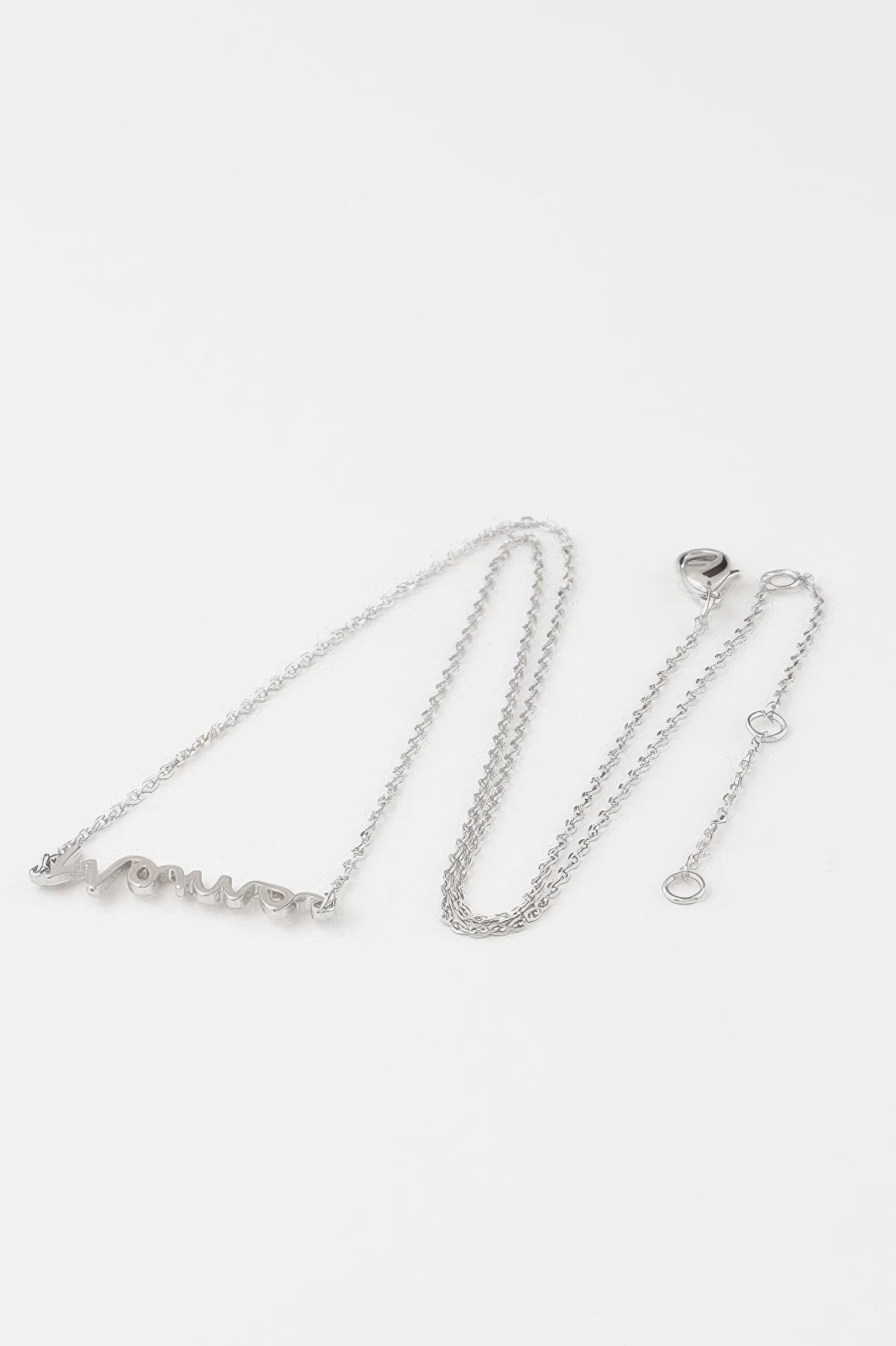 Cursive Mama Script Necklace