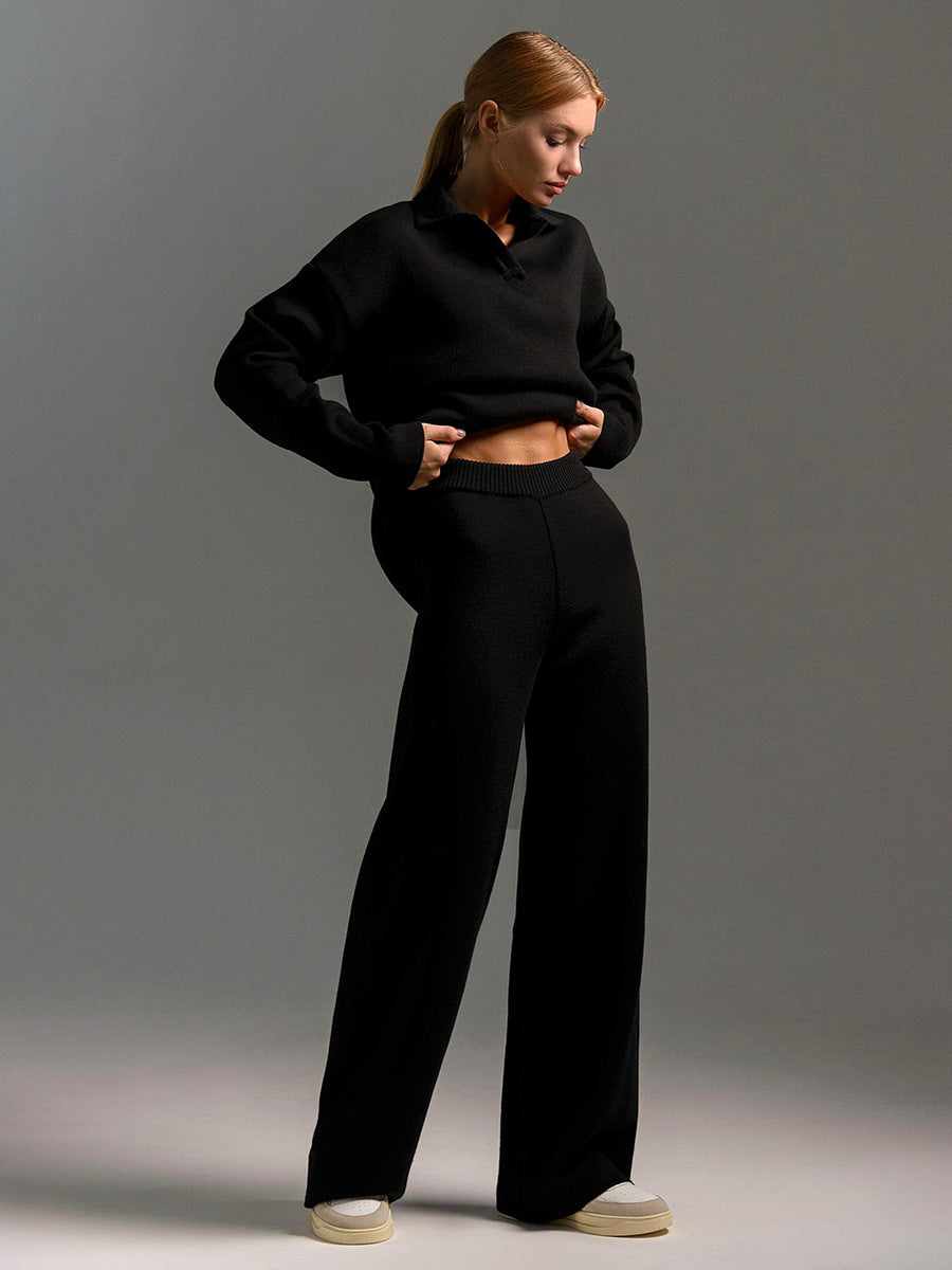Fall Winter Two Piece Set Women&