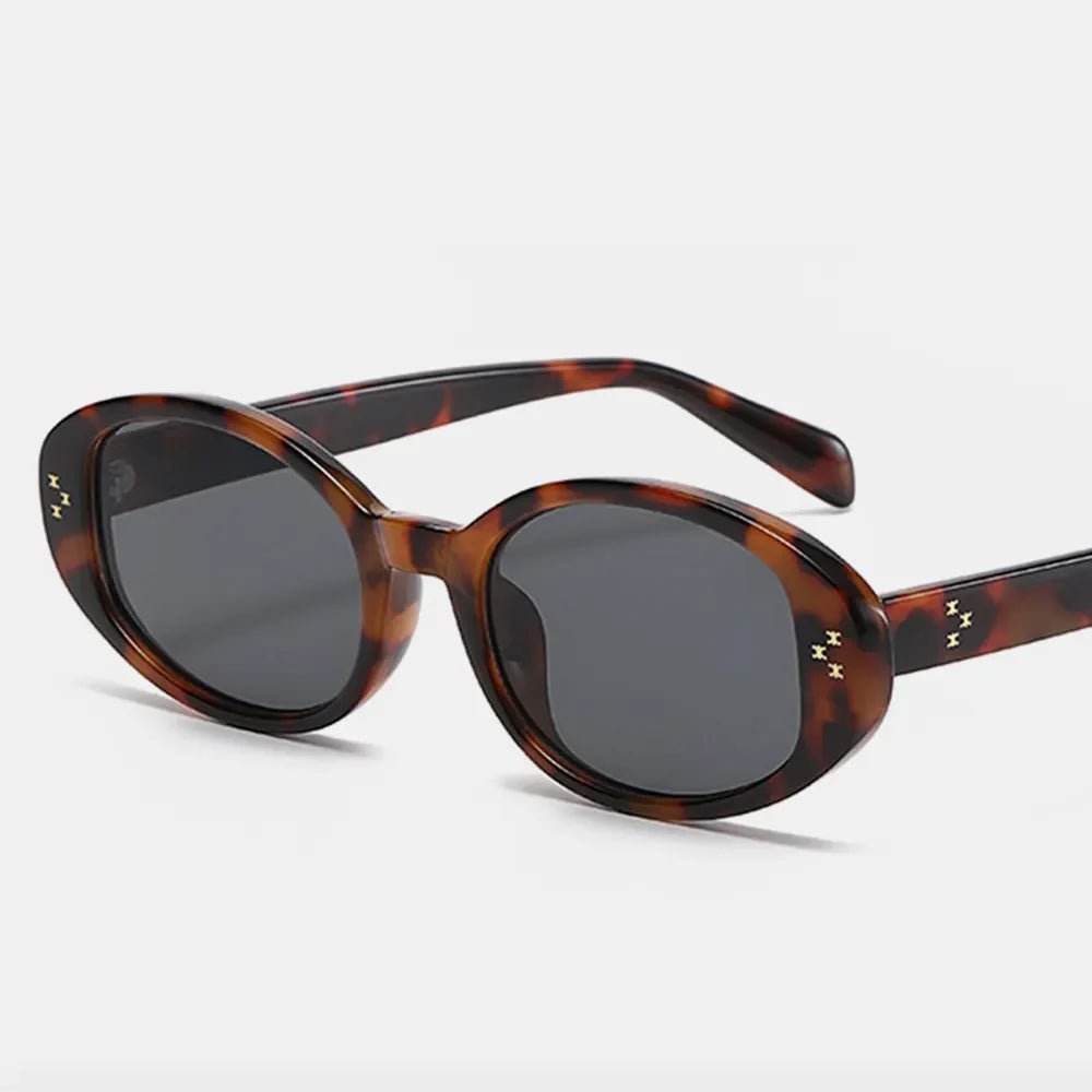 Polycarbonate Frame Oval Sunglasses - Loving It Shop