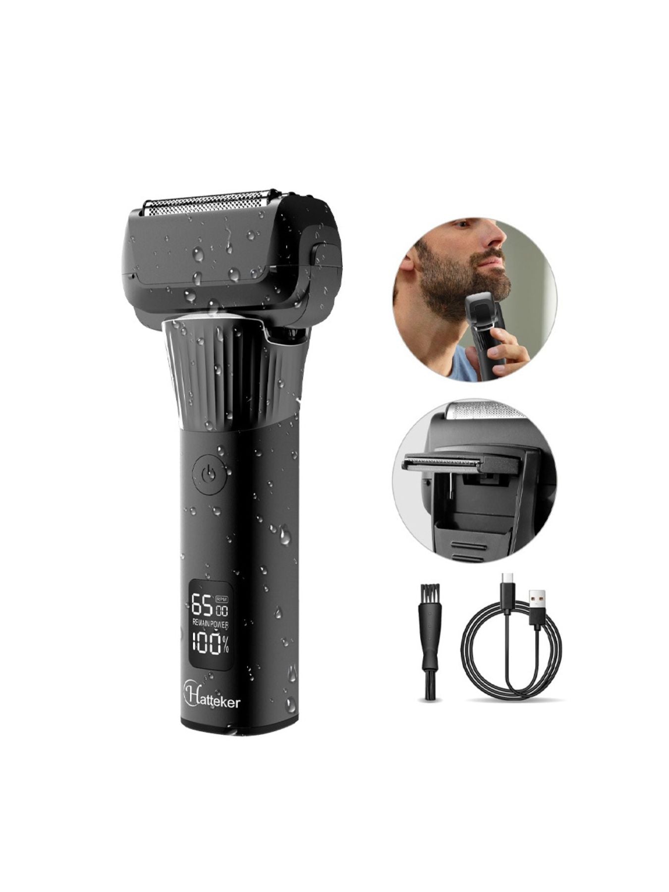 Electric Foil Shaver with LED Display - Loving It Shop